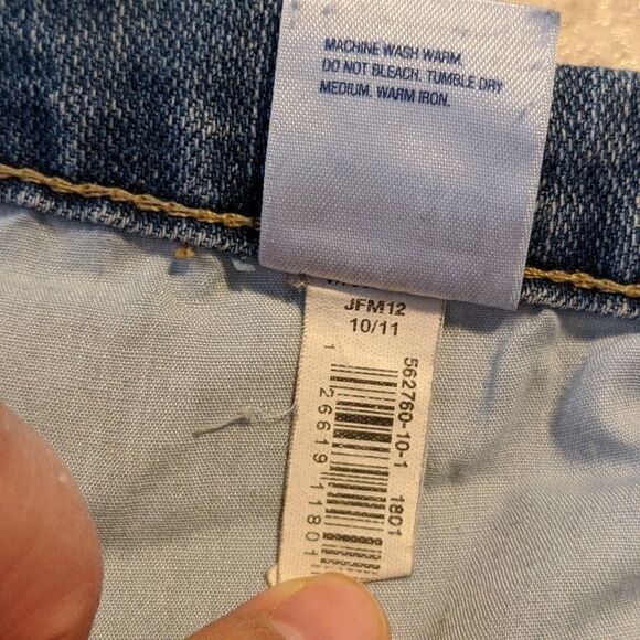 18S 18 short Old Navy women's denim jeans Flirt style comfy - Picture 9 of 9